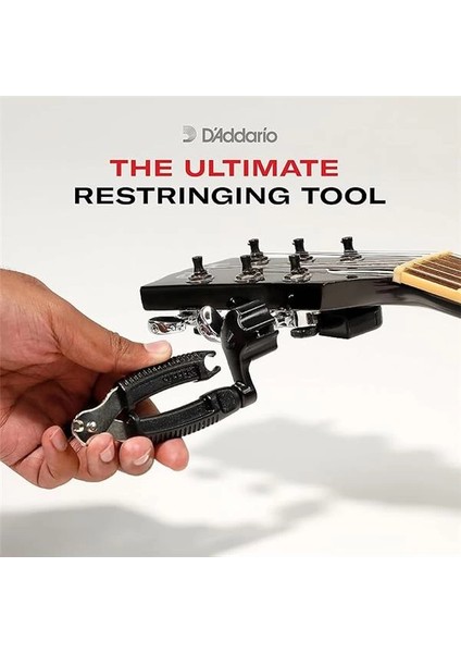Planet Waves D'addario Accessories Pro-Winder - Gitar Teli Sargısı, Kesici, Köprü Pimi Çekici, Üstün modelleri