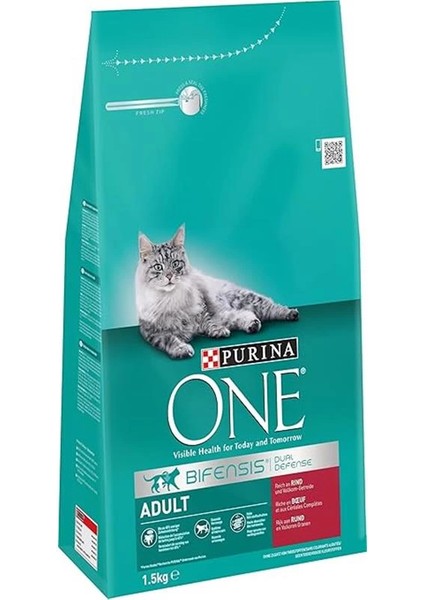 Purina One Sığır Etli Kuru Kedi Maması, Yetişkin, 800 G