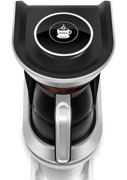 Köpüklü IH32051 Otomatik Türk Kahve Makinesi Susuz Silver modelleri