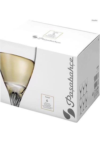 Pasabahce Twist Şarap Kadehi 180 cc 6 Hk modelleri
