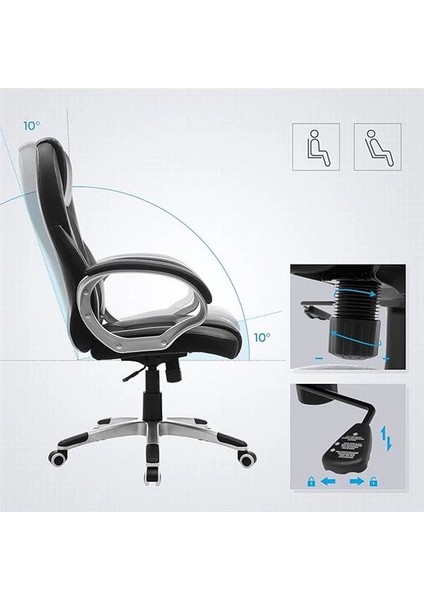 OBG22B Ofis Koltuğu, Yönetici Koltuğu, Döner Sandalye, Bilgisayar Koltuğu, Koltuk Yükseklik indirimleri