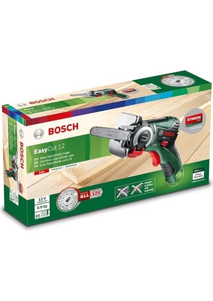 Akülü Testere Easycut 12 (Akü ve Şarj Cihazı Dahil Değildir, Nanoblade Teknolojisi, 12 Volt