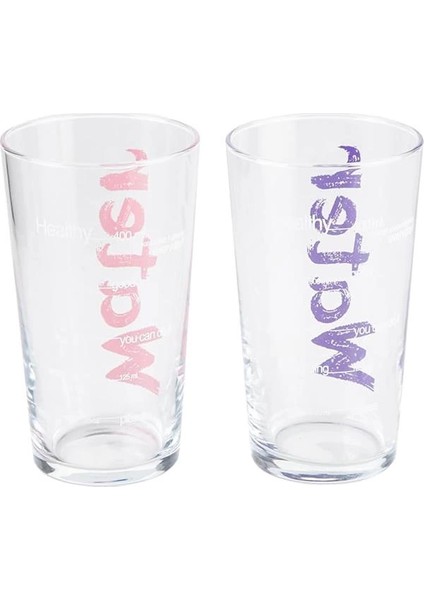 Water Bardak 570 ml 2'li Set Pembe & Mor fiyatları