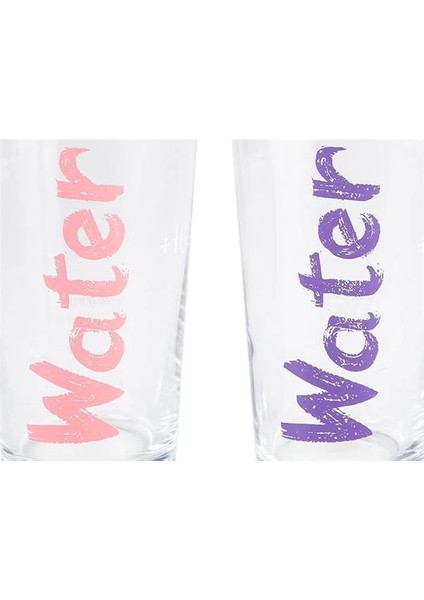 Water Bardak 570 ml 2'li Set Pembe & Mor indirimleri
