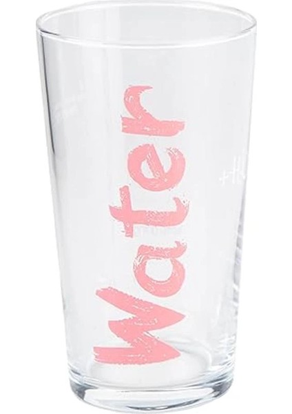 Water Bardak 570 ml 2'li Set Pembe & Mor