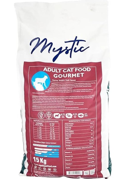 Az Tahıllı Yetişkin Kedi Maması Gurme 15 kg fiyatları