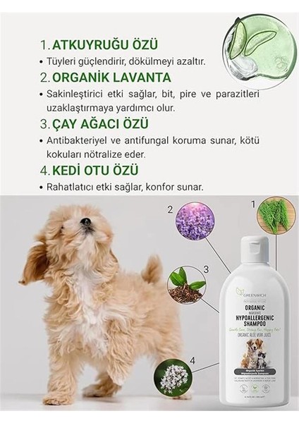 Hipoalerjenik Pet Şampuanı, Köpek ve Kedi Için, 200 ml fiyatları