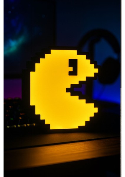 Pac-Man Tasarımlı Dekoratif Aydınlatma