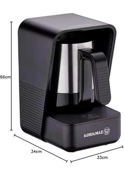 Moderna Siyah/satin Kahve Makinesi