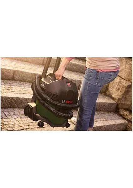 Universalvac 15 Islak ve Kuru Toz Emme Makinesi, 1000 Watt, Kutuda, Siyah modelleri