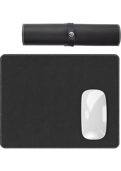 Navada - Gaming Oyuncu Gamer Hakiki Deri Mouse Pad, Deri Fare Altlığı, Hakiki Deri Ped