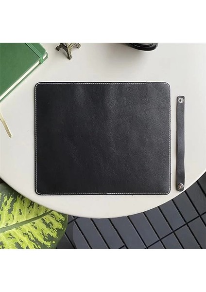 Navada - Gaming Oyuncu Gamer Hakiki Deri Mouse Pad, Deri Fare Altlığı, Hakiki Deri Ped