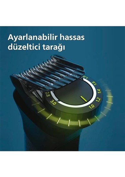 Philips 15'i 1 Arada Erkek Bakım Seti - Yüz/saç/vücut (Islak/kuru Kullanım) MG7940/15 fırsatları