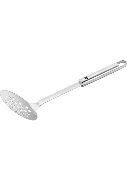 Zwilling Pro Kevgir Yuvarlak Delikli, 33 Cm, Metalik Gri, 18/10 Paslanmaz Çelik