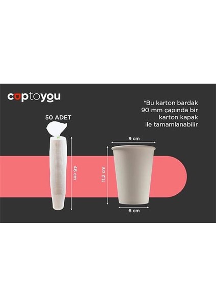 12 Oz Beyaz Tek Kullanımlık Karton Bardak 300 Ml, Kahve, Çay, Ofis, Ev ve Parti Kullanımı fırsatları