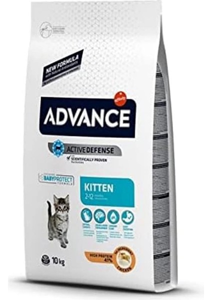 Advance Kitten Tavuklu Yavru Kedi Maması 10 kg modelleri