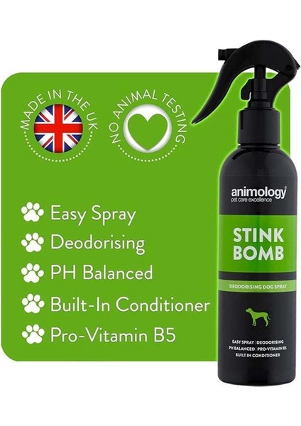 Stink Bomb Ferahlatıcı Köpek Spreyi 250 ml modelleri