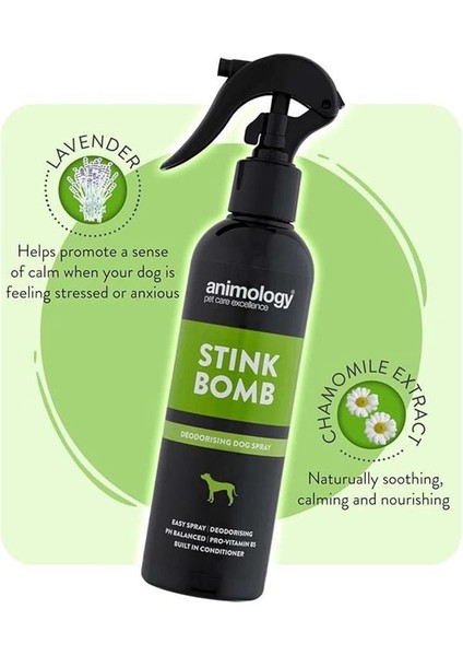 Stink Bomb Ferahlatıcı Köpek Spreyi 250 ml fırsatları