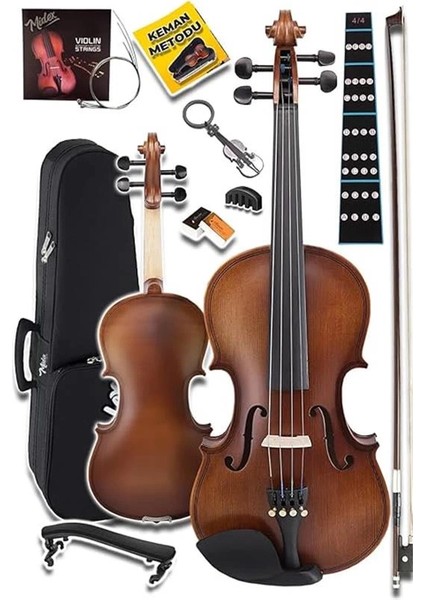 LMA-544TYS 1/2 Profesyonel Keman 2/4 Çocuk Kemanı 8-10 Yaş (Yastık Susturucu Yedek Tel Çanta fiyatları