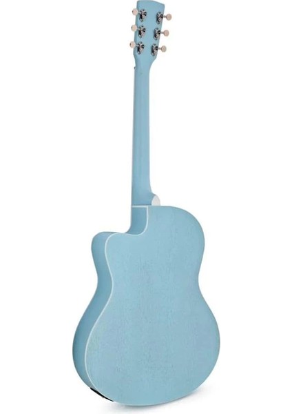 Jade Skop Akustik Gitar Açık Gözenekli Gökyüzü Mavisi Mat fiyatları
