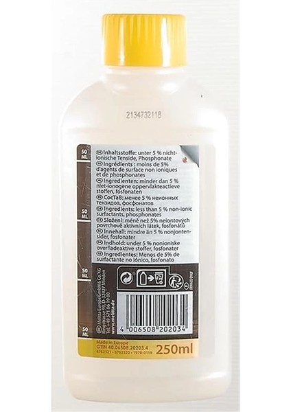 Perfect Clean Milchsystem Kahve Makinesi Temizleyici, 250 ml