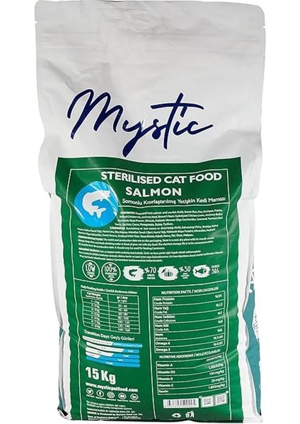 Az Tahıllı Yetişkin Kedi Maması Steril Somonlu 15 kg fiyatları