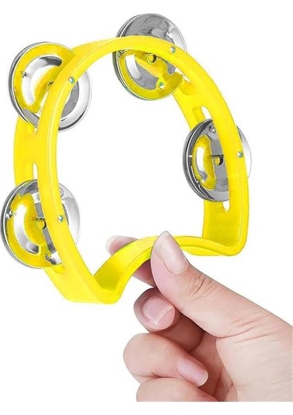 Midex ORF-TF-05YL Örf Aletleri Zilli Tef Sarı (1 Adet)
