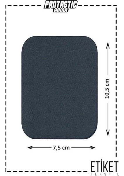 4'lü Paket Ütü ile Yapışan Kumaş Dokuma Arma Patch Giysi & Kıyafetler Için (4 Renk) Yama Kolay