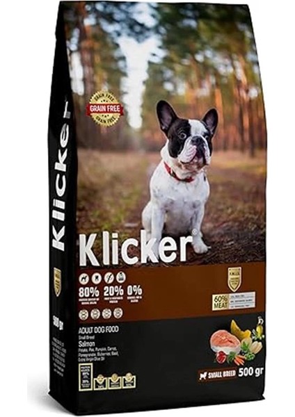 Tahılsız Yetişkin Köpek Maması Mini Irk Somonlu 500GR fiyatları