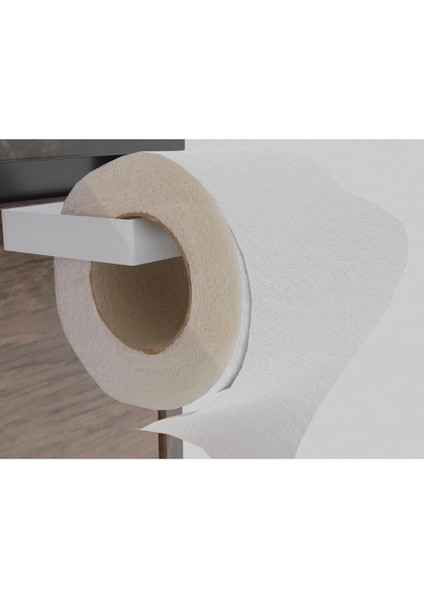 Metal Beyaz Yapışkanlı Tuvalet Kağıtlık, Yapışkanlı Wc Kağıtlık, Tuvalet Kağıdı Askısı modelleri