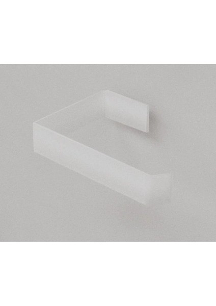 Metal Beyaz Yapışkanlı Tuvalet Kağıtlık, Yapışkanlı Wc Kağıtlık, Tuvalet Kağıdı Askısı