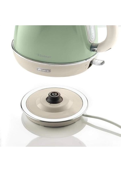 Vintage Elektrikli Su Isıtıcı Yeşil 2869/04 - Paslanmaz Çelik, Retro Kettle, 1,7 Litre 2000 fiyatları