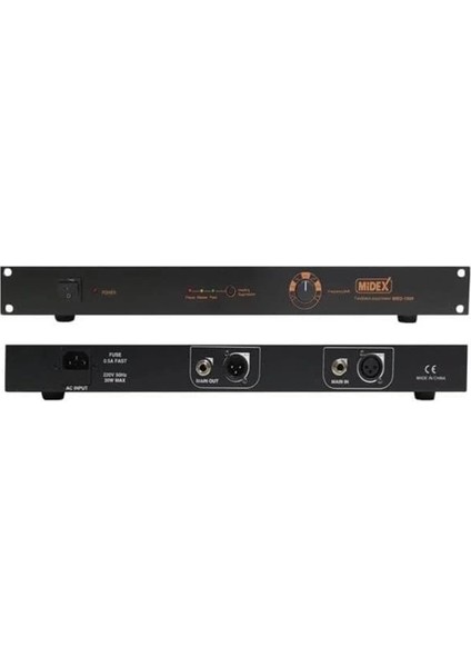 Midex MBQ-1000 Dsp Feedback Önleyici Destroyer (Mikrofonda Ötmeyi Engeller)