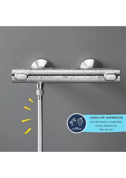 Vitalioflex Comfort 1750MM Comfort Duş Hortumu | Krom | 28745002