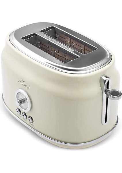 Retro Ekmek Kızartma Makinesi Krem fırsatları