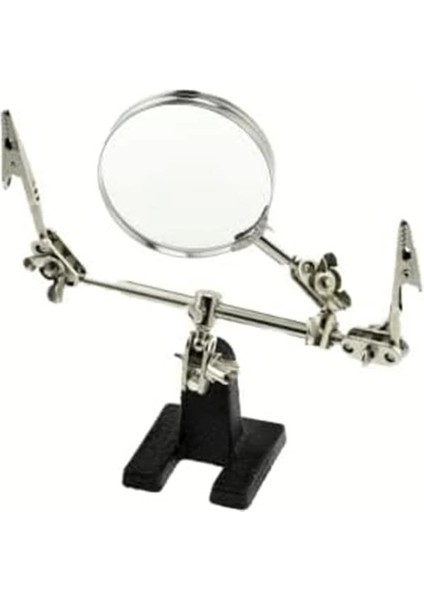 3. El Cam Büyüteçli Diş Hekimleri Makyaj Güzellik Salonları Elektronik Tamir Havya Lehim Standı