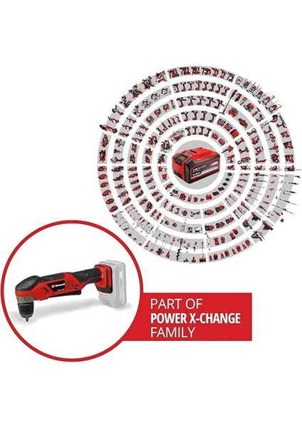 Akülü Açılı Vidalama Te-Ad 18 Li-Solo Power X-Change (18 V, 45 Nm, 10 mm Hızlı Sıkma fiyatları