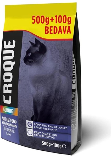 Gurme Yetişkin Kedi Maması 500+100GR fiyatları