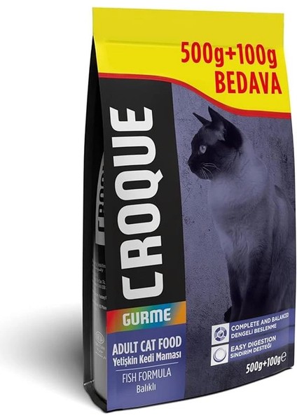 Gurme Yetişkin Kedi Maması 500+100GR modelleri
