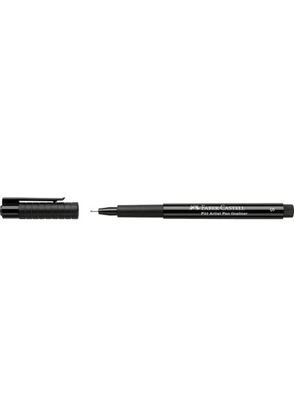 Faber-Castell Çizim Kalemi Pitt Artist Pen, Çizgi Kalınlığı S, Renk 199, Siyah modelleri