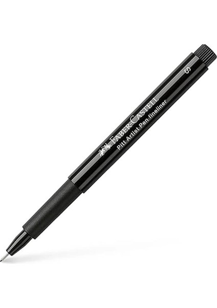Faber-Castell Çizim Kalemi Pitt Artist Pen, Çizgi Kalınlığı S, Renk 199, Siyah