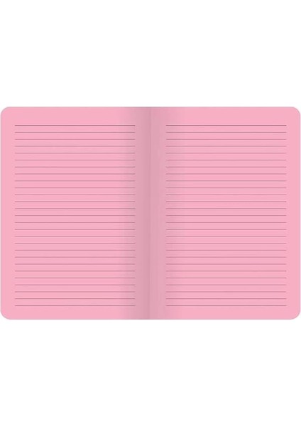 A5 80 Yaprak Renkli Sayfa Çizgili Defter, Pembe fiyatları