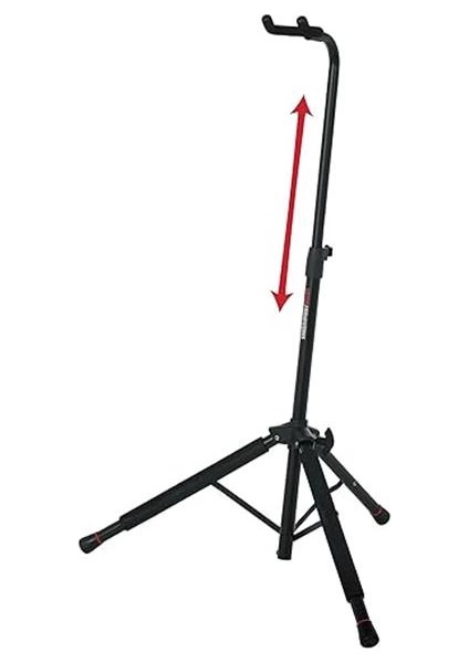 Gator Frameworks Asılı Tekli Gitar Standı; Elektro Veya Akustik Gitarları Tutar (GFW-GTR-1200)