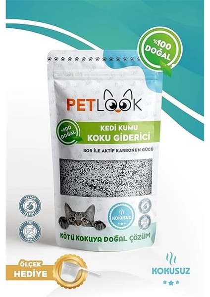 Kedi Kumu Koku Giderici Aktif Karbon Katkılı Kokusuz 300 gr (Kokusuz) fiyatları