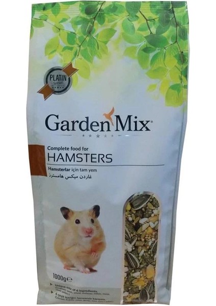 Garden Mix Platin Seri Hamster Yemi 1 kg