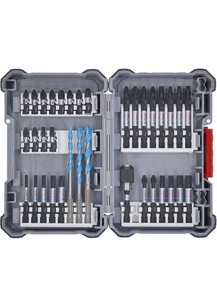 Professional 35 Adet Multiconstruction Matkap Ucu ve Darbe Kontrollü Tornavida Ucu Seti