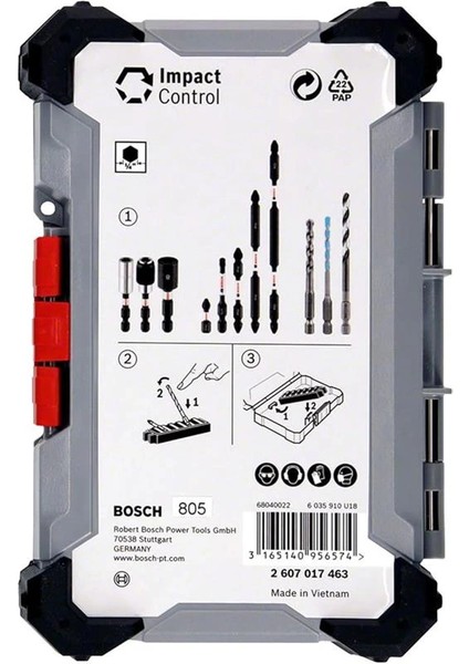 Professional 35 Adet Multiconstruction Matkap Ucu ve Darbe Kontrollü Tornavida Ucu Seti fiyatları