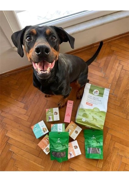 Dana Akciğer Küp Atıştırmalık Köpek Ödül MAMASI%100 Doğal, Glutensiz, Organik 100 gr (Dog