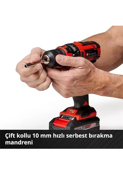 Te-Cd 18/35 Li (1x1,5 Ah), Akülü Vidalama