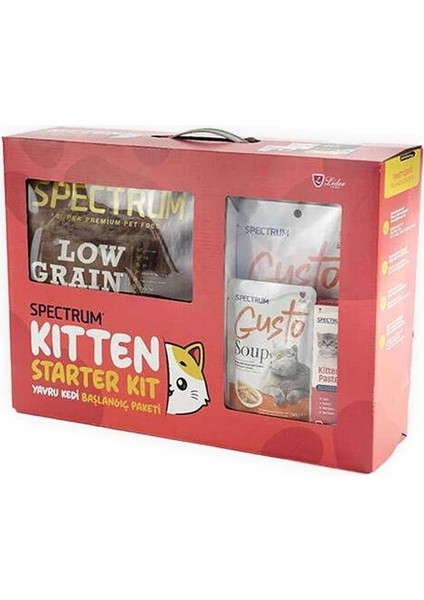 Low Grain Yavru Kedi Tavuk Hindi ve Kızılcık Yavru Kedi Maması 2 kg - Başlangıç Paketi